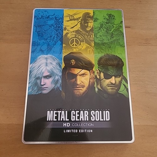 Steelbook metal gear solid - gear, hd