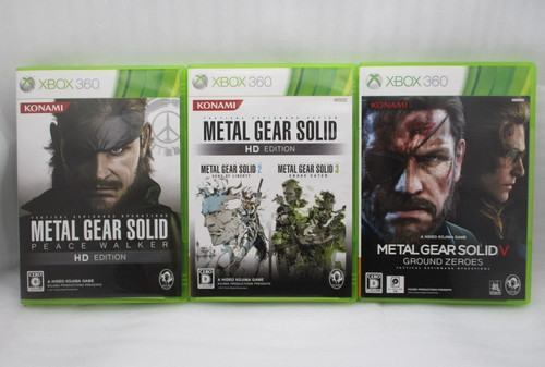 Xbox360 metal gear solid - metal,