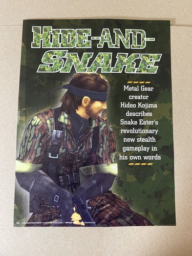 Metal gear solid snake - solid, eater